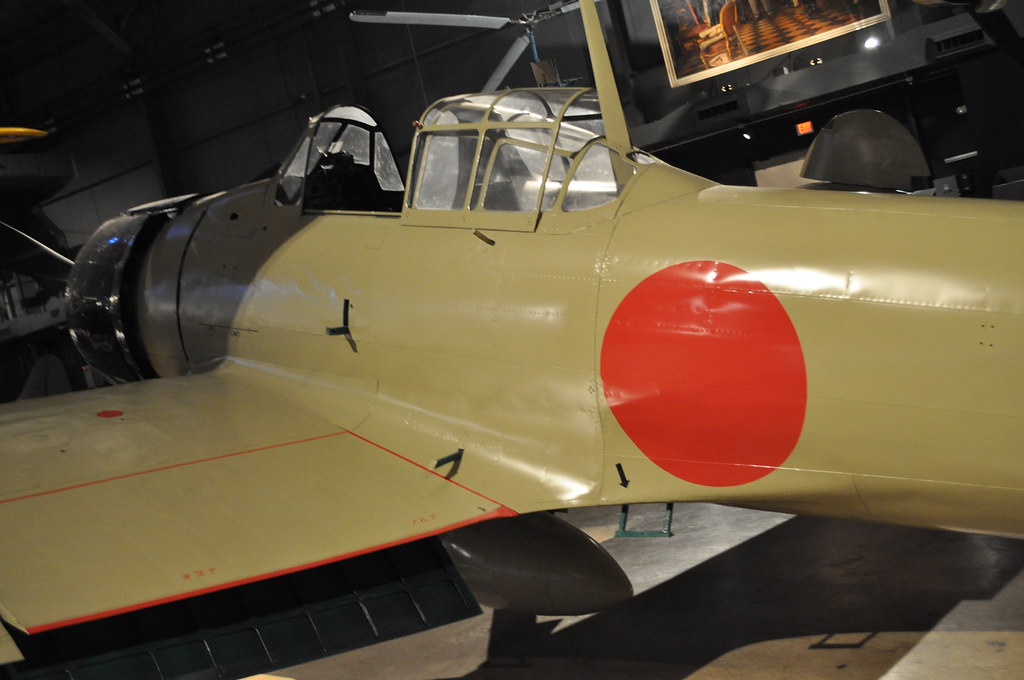 "Mitsubishi A6M2 Zero" by ksr8s is licensed under CC BY-SA 2.0. 